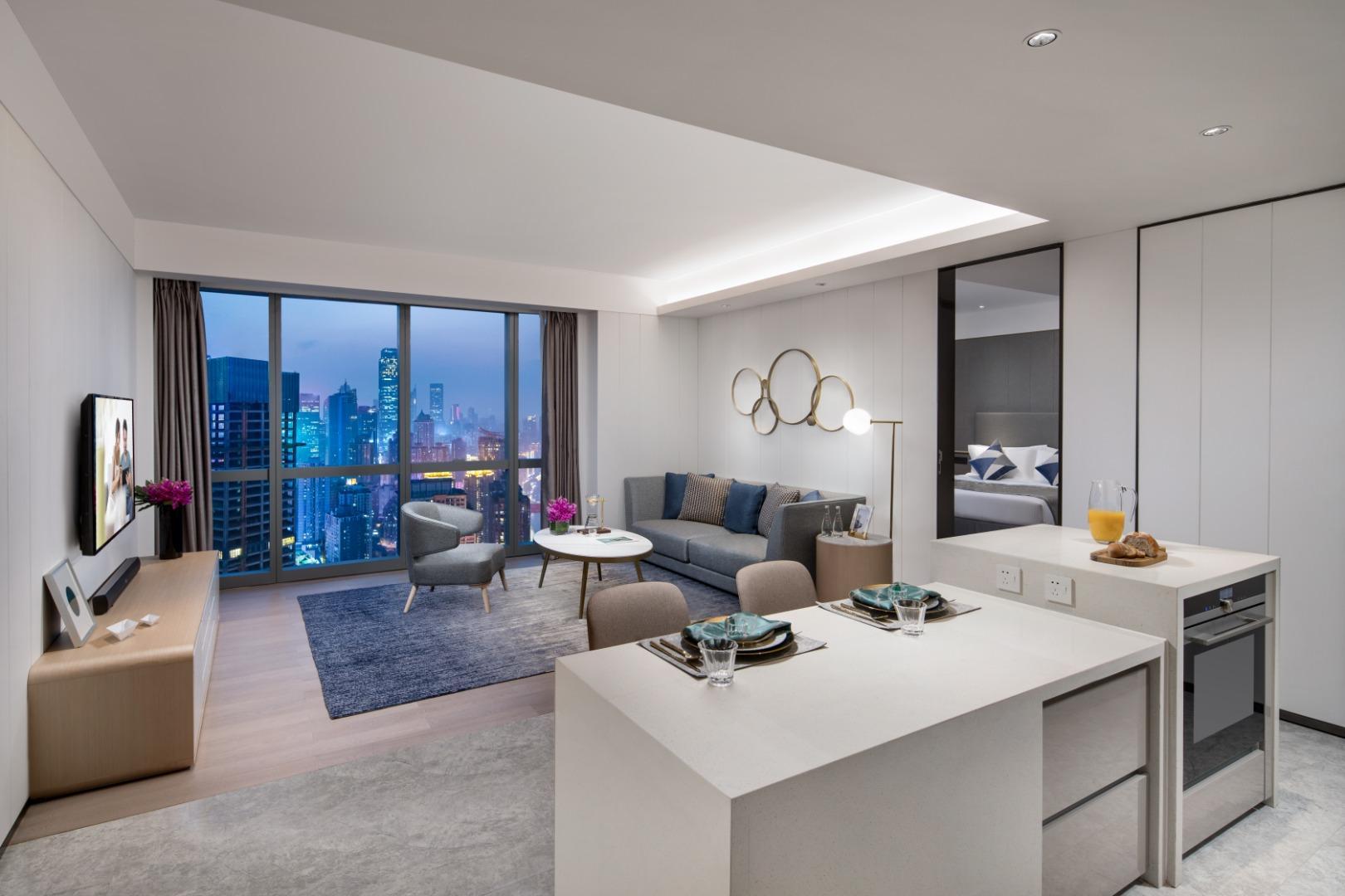 Ascott Raffles City Чунцін Екстер'єр фото