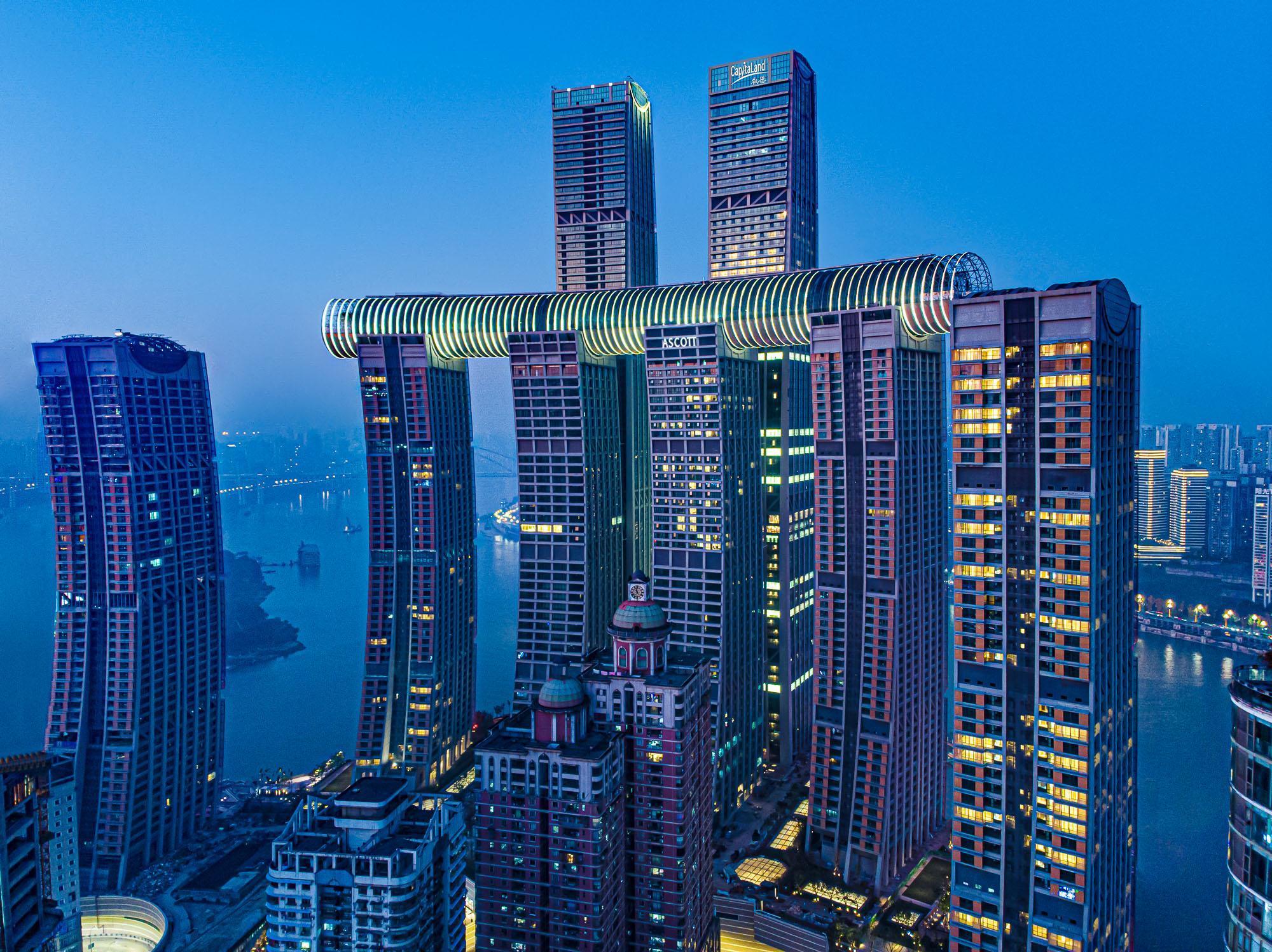 Ascott Raffles City Чунцін Екстер'єр фото