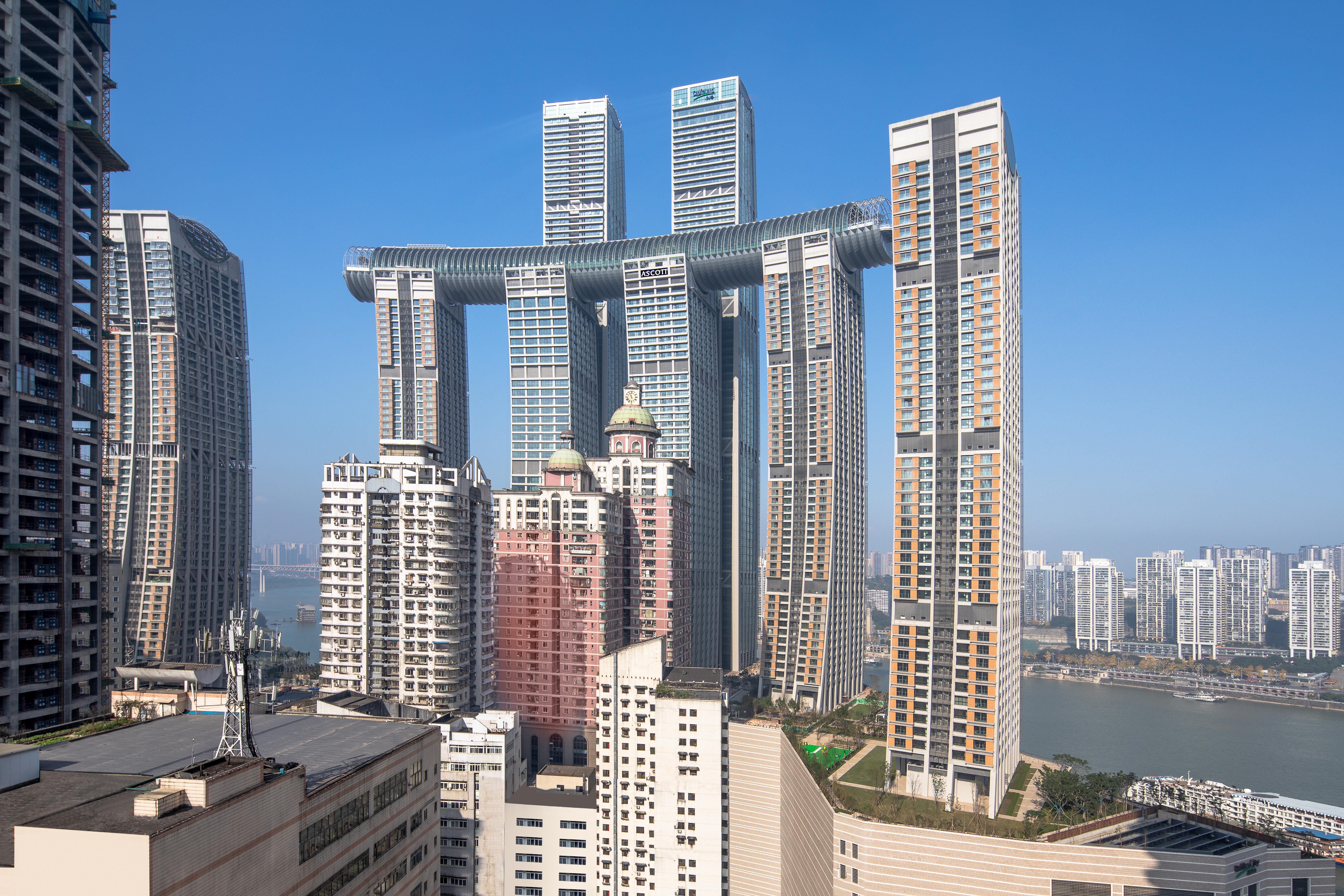Ascott Raffles City Чунцін Екстер'єр фото