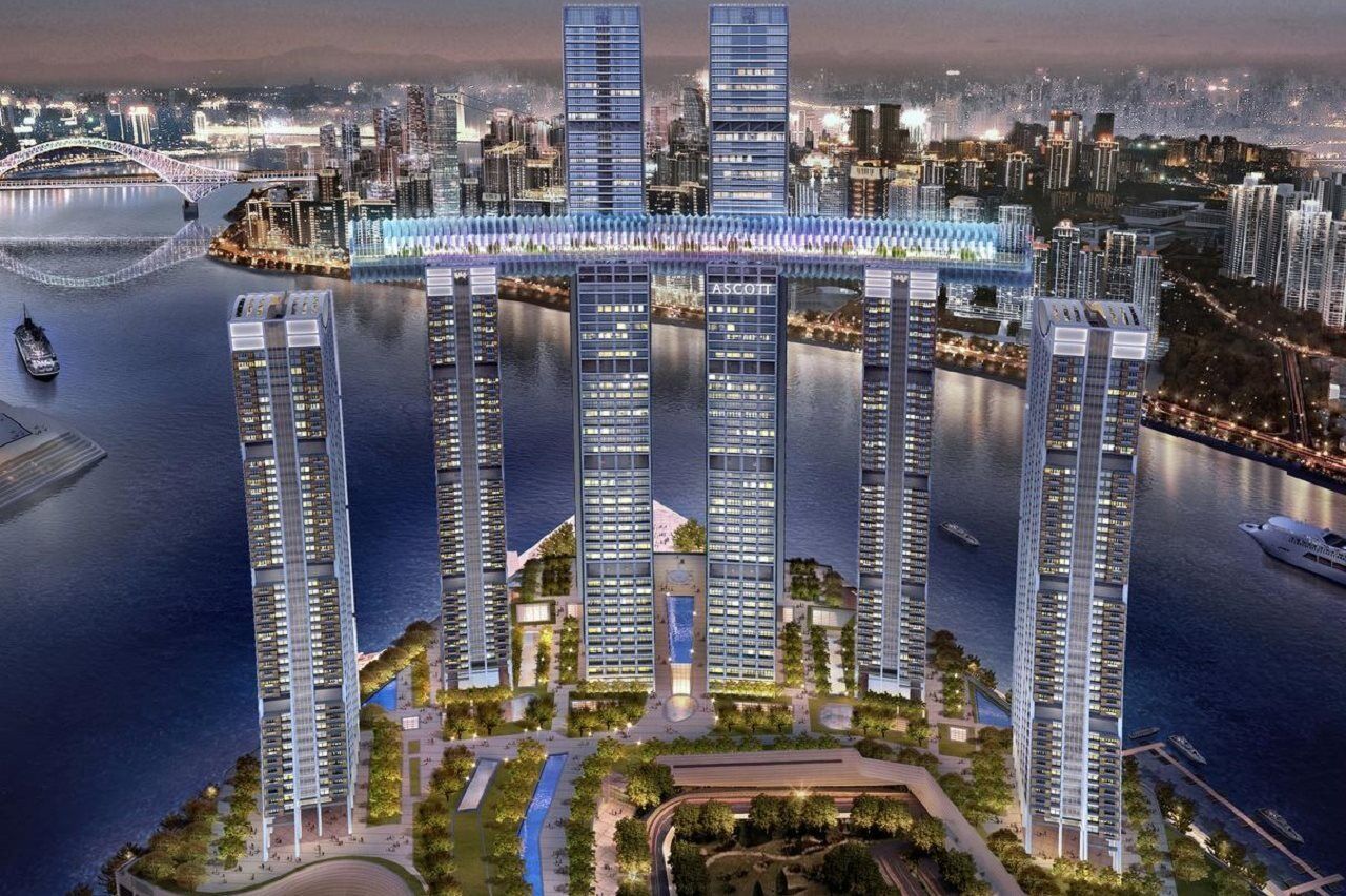 Ascott Raffles City Чунцін Екстер'єр фото